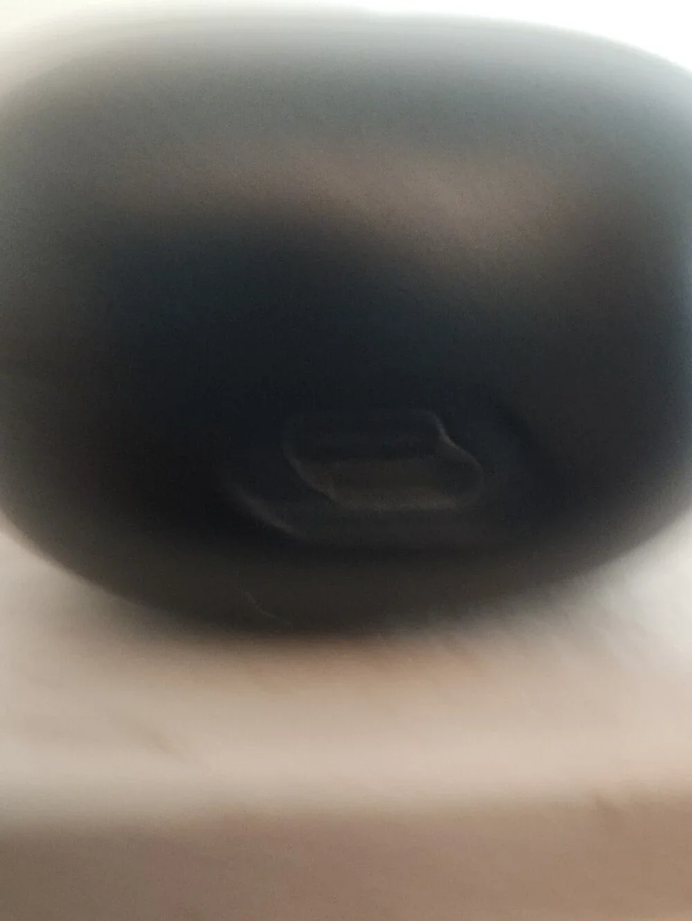 CHANEL Black Wireless Earbuds in Charging Case